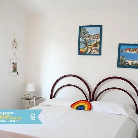 Rs322 - Marcelli, Bilocale Fronte Mare Con Inclusa مارشيللي