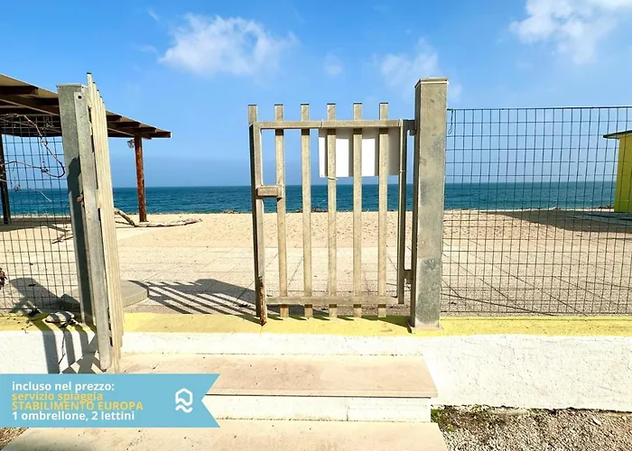 Rs322 - Marcelli, Bilocale Fronte Mare Con Inclusa Apartment